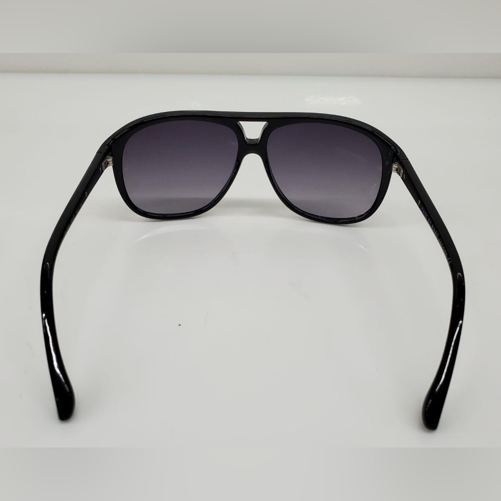 Marc Jacobs, UIGC,MMJ 298/S Black Plastic Aviator Gradient Lens Sunglasses w/COA - Picture 4 of 10